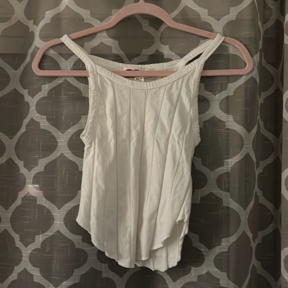 Free People Beach Ribbed Tank Top. NWOT
